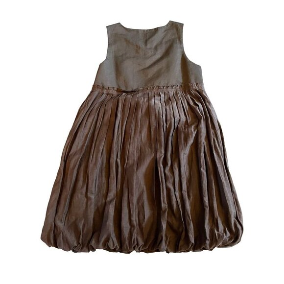 Miss Me Silk Blend Babydoll Bubble Mini Dress M - Picture 2 of 12